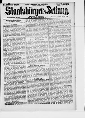 Staatsbürger-Zeitung vom 26.06.1902