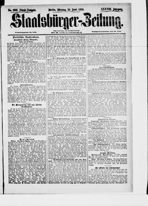 Staatsbürger-Zeitung vom 30.06.1902