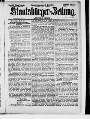 Staatsbürger-Zeitung vom 10.07.1902