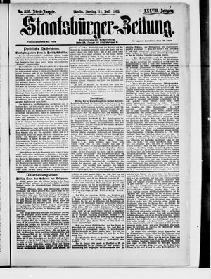 Staatsbürger-Zeitung vom 11.07.1902