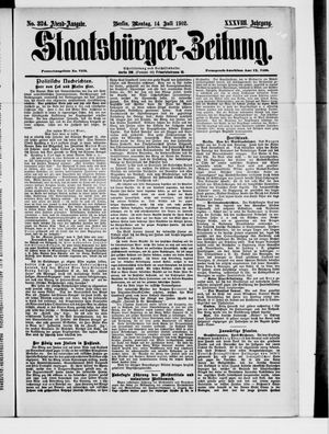 Staatsbürger-Zeitung vom 14.07.1902