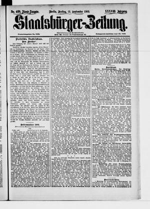 Staatsbürger-Zeitung vom 12.09.1902