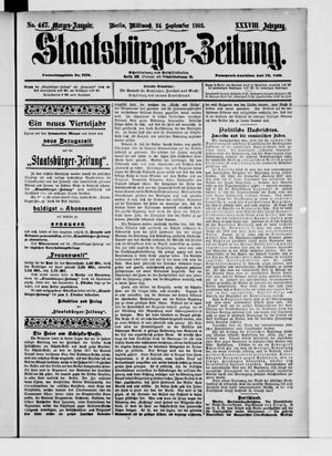Staatsbürger-Zeitung vom 24.09.1902
