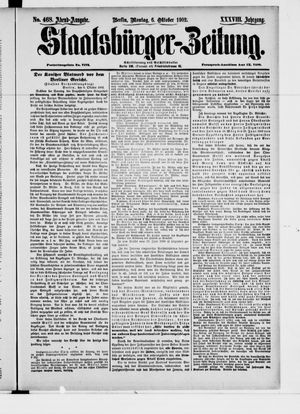 Staatsbürger-Zeitung vom 06.10.1902