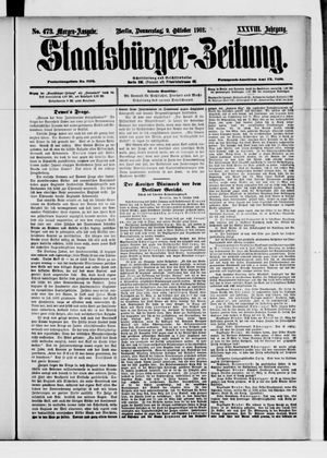 Staatsbürger-Zeitung on Oct 9, 1902