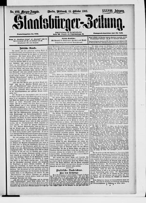 Staatsbürger-Zeitung vom 15.10.1902