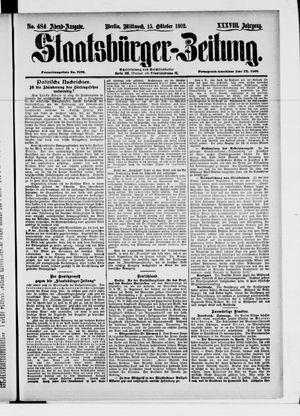 Staatsbürger-Zeitung vom 15.10.1902