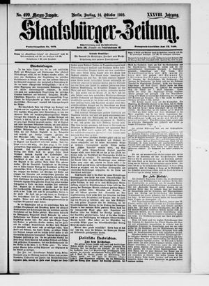 Staatsbürger-Zeitung vom 24.10.1902