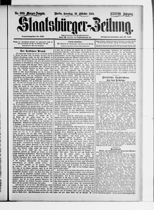 Staatsbürger-Zeitung vom 26.10.1902