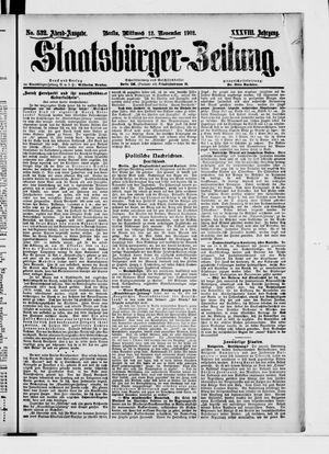 Staatsbürger-Zeitung vom 12.11.1902