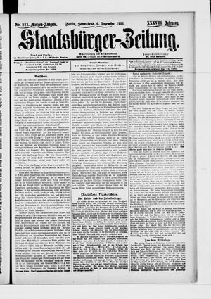 Staatsbürger-Zeitung vom 06.12.1902
