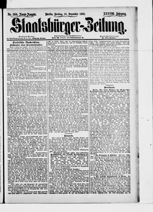 Staatsbürger-Zeitung vom 19.12.1902