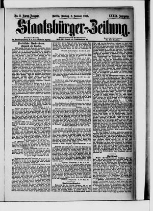 Staatsbürger-Zeitung on Jan 2, 1903