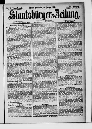 Staatsbürger-Zeitung vom 10.01.1903