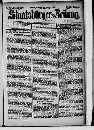 Staatsbürger-Zeitung on Jan 20, 1903