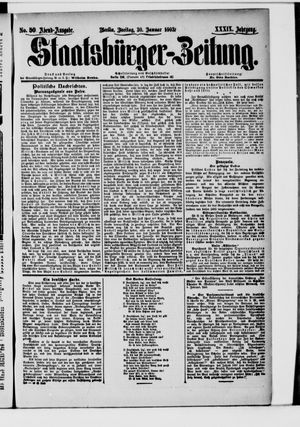 Staatsbürger-Zeitung on Jan 30, 1903