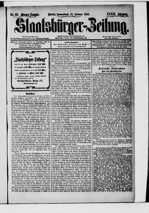 Staatsbürger-Zeitung on Jan 31, 1903
