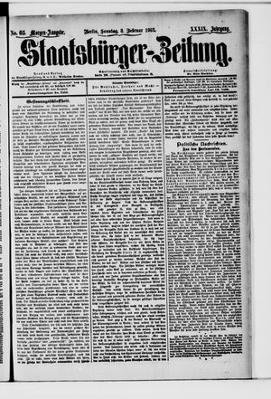 Staatsbürger-Zeitung vom 08.02.1903