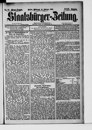 Staatsbürger-Zeitung vom 18.02.1903