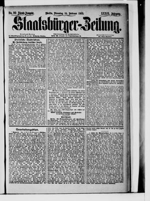 Staatsbürger-Zeitung vom 24.02.1903