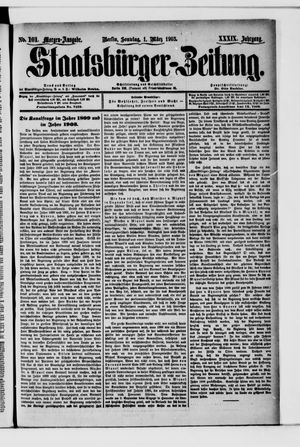 Staatsbürger-Zeitung vom 01.03.1903