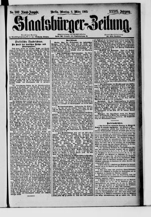 Staatsbürger-Zeitung on Mar 2, 1903