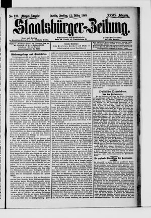 Staatsbürger-Zeitung vom 13.03.1903