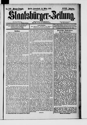 Staatsbürger-Zeitung on Mar 14, 1903