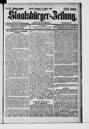 Staatsbürger-Zeitung on Mar 17, 1903