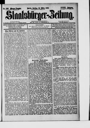 Staatsbürger-Zeitung vom 20.03.1903