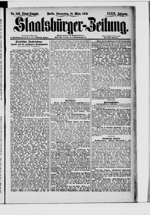 Staatsbürger-Zeitung on Mar 26, 1903