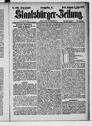 Staatsbürger-Zeitung vom 04.04.1903