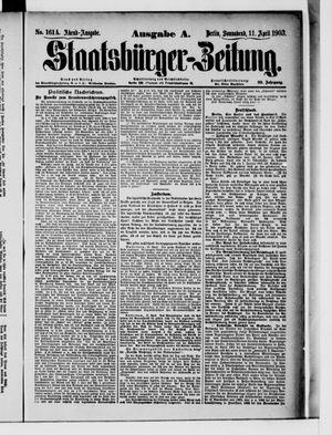 Staatsbürger-Zeitung vom 11.04.1903