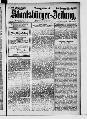 Staatsbürger-Zeitung on May 30, 1903