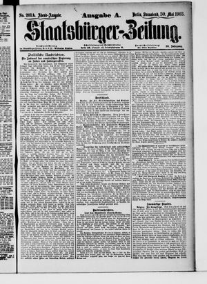 Staatsbürger-Zeitung vom 30.05.1903