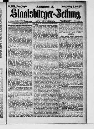 Staatsbürger-Zeitung on Jun 2, 1903