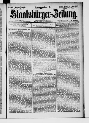 Staatsbürger-Zeitung on Jun 5, 1903