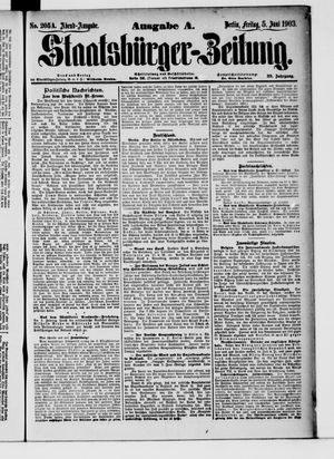 Staatsbürger-Zeitung vom 05.06.1903