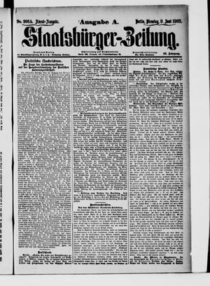 Staatsbürger-Zeitung vom 09.06.1903