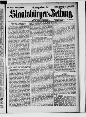 Staatsbürger-Zeitung on Jun 22, 1903