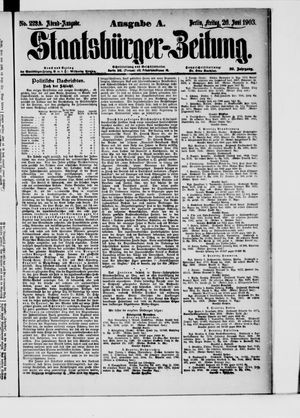 Staatsbürger-Zeitung vom 26.06.1903