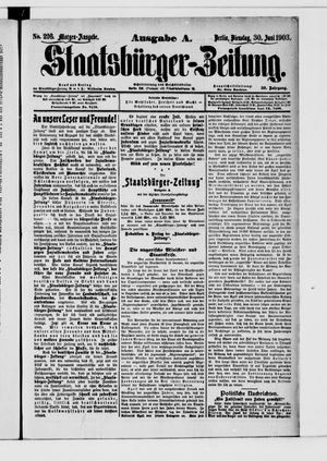 Staatsbürger-Zeitung on Jun 30, 1903