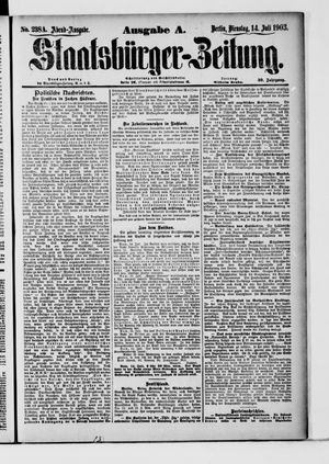 Staatsbürger-Zeitung on Jul 14, 1903