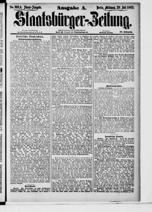Staatsbürger-Zeitung on Jul 29, 1903