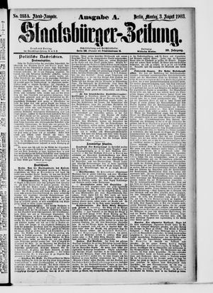 Staatsbürger-Zeitung vom 03.08.1903