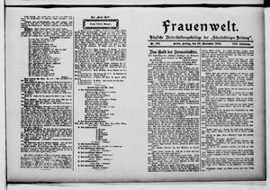 Staatsbürger-Zeitung on Nov 19, 1903