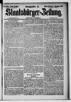 Staatsbürger-Zeitung on Dec 1, 1903