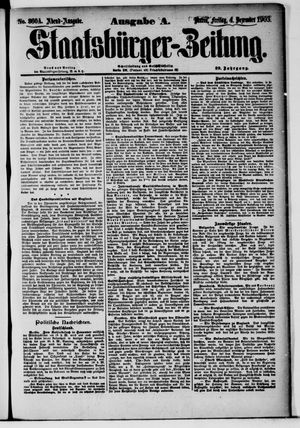 Staatsbürger-Zeitung vom 04.12.1903