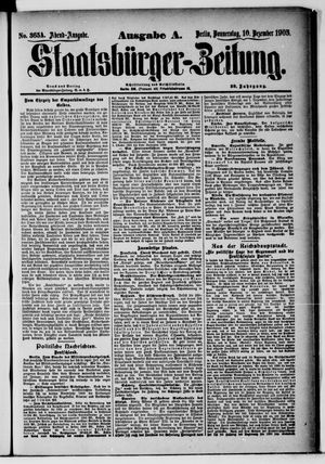 Staatsbürger-Zeitung on Dec 10, 1903