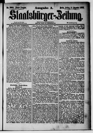 Staatsbürger-Zeitung on Dec 11, 1903